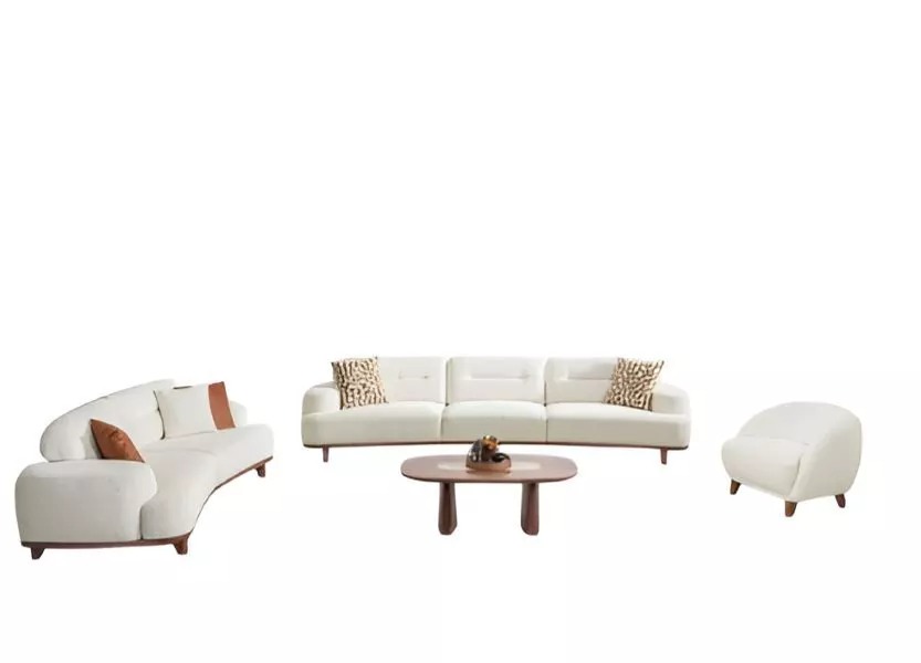 Sofaset Couchgarnitur Garnitur mit 3-Sitzern Sessel Wohnzimmergarnitur Sitzmöbel