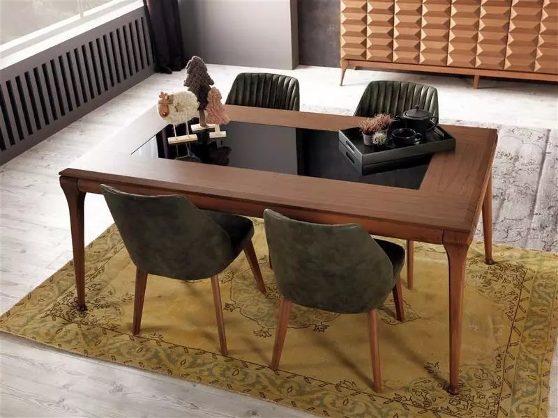 Esszimmergruppe Essgruppe Esstisch 4x Stühle Esszimmer Stuhl Tisch Set