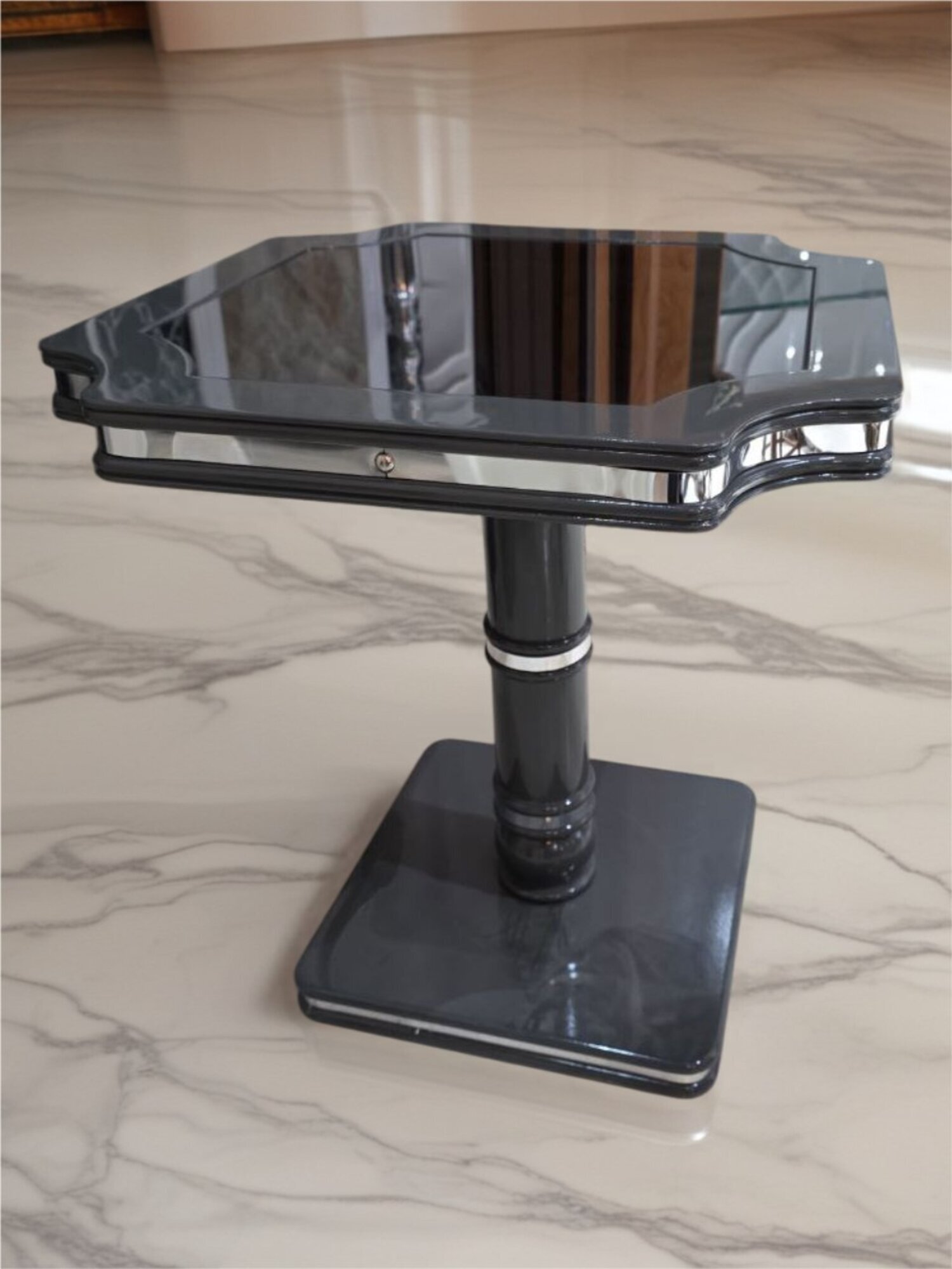 Beistelltisch Grau Wohnzimmer Tische Couchtisch Design Tisch Elegantes Sofort