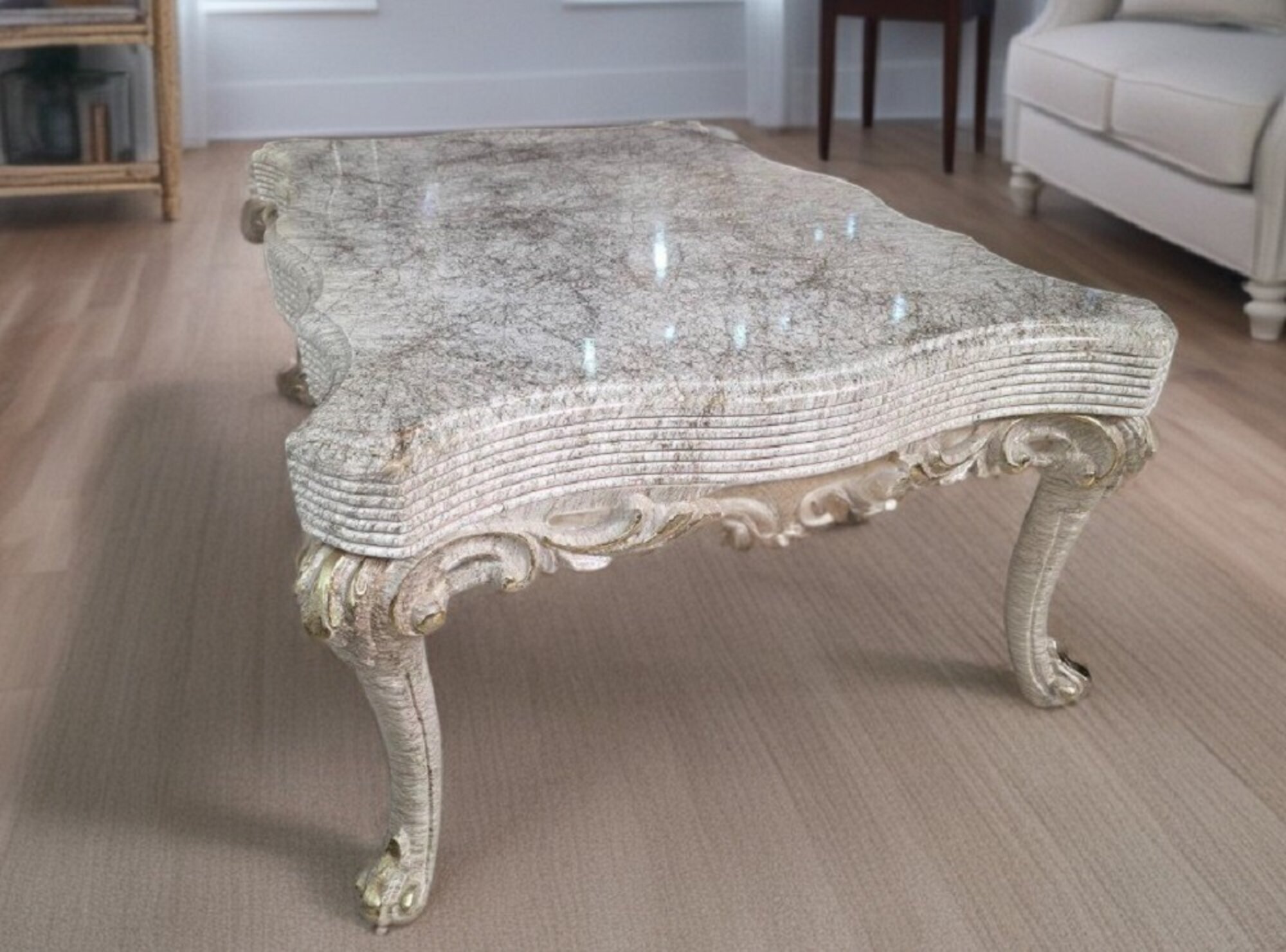 Wohnzimmer Eleganter Couchtisch Edlem Couchtisch Charme Wohnzimmer möbel Sofort