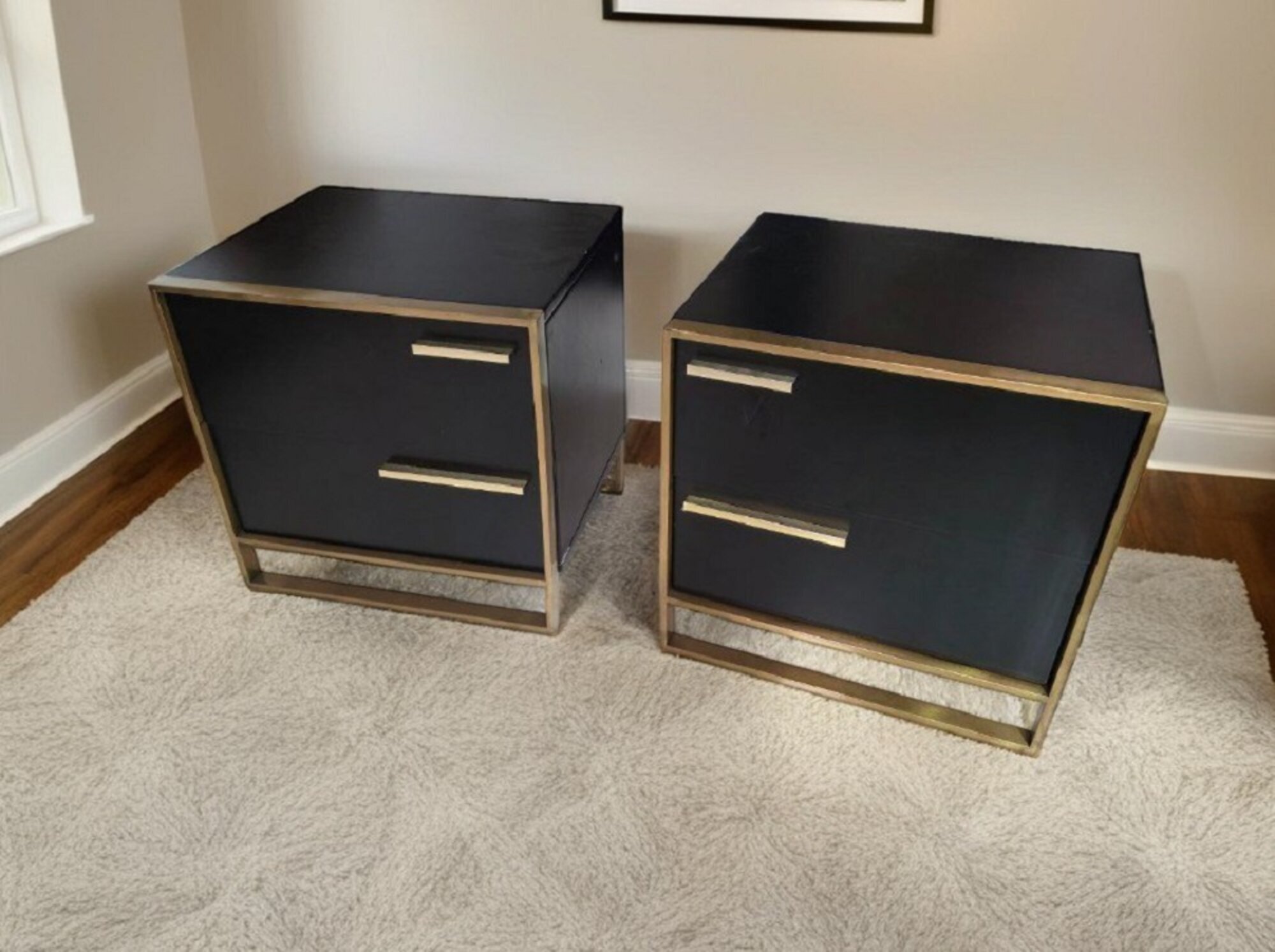 Nacht Tisch Konsole Beistell Schlaf Design Zimmer Holz Tische Konsolen Sofort