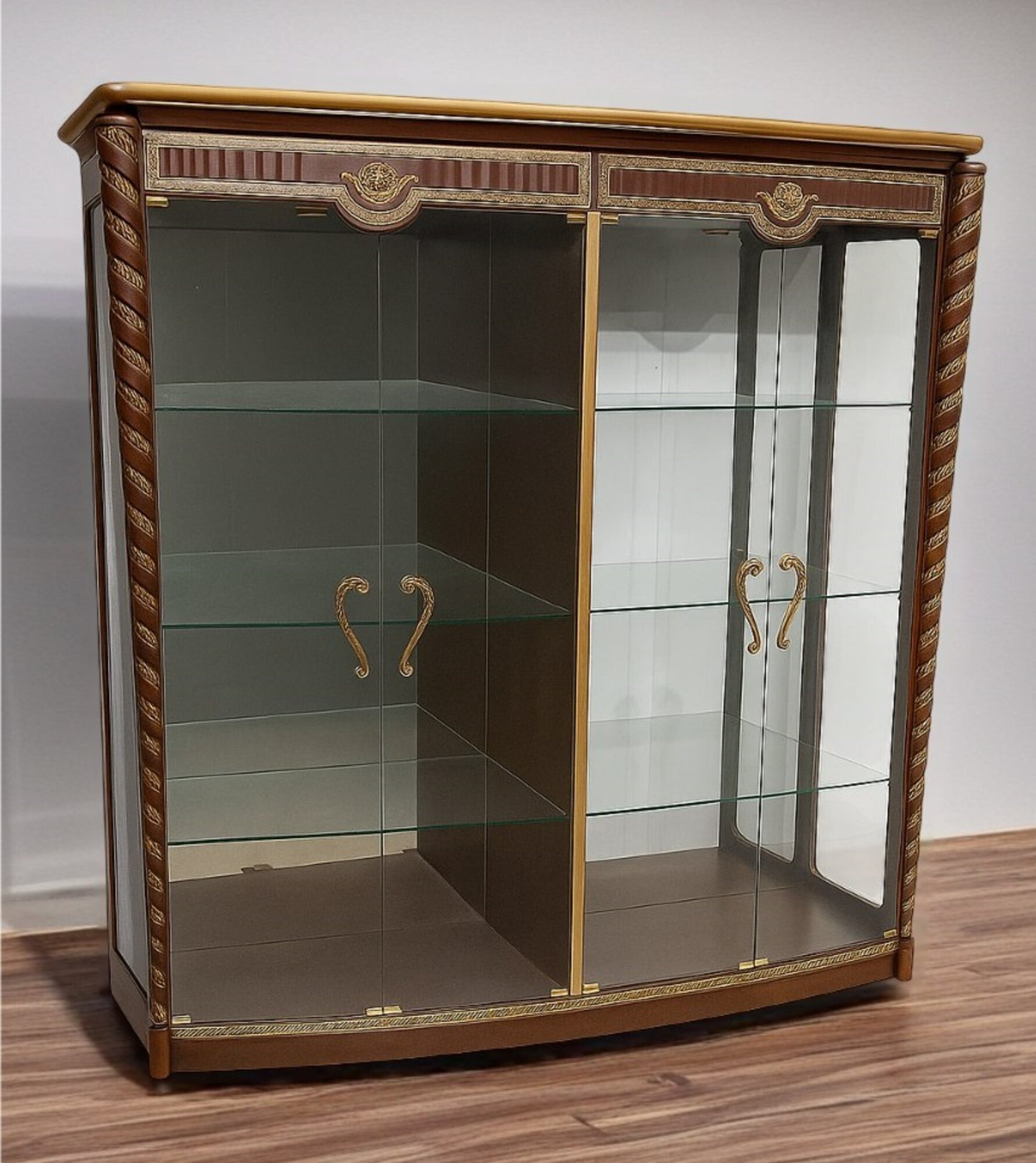 Klassische Vitrine Kommoden Vitrinen Vitrinen Glasvitrine Sofort
