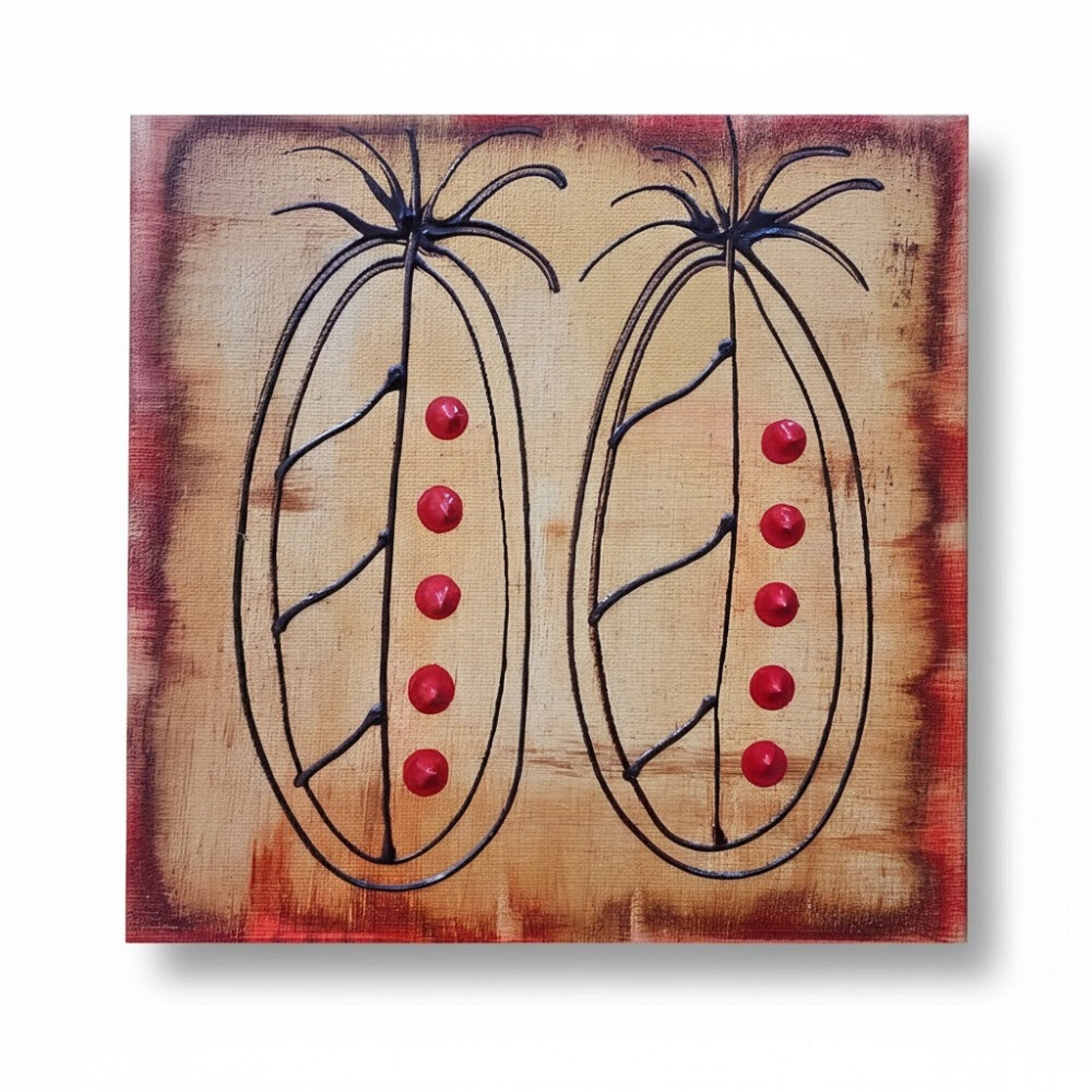 Ein faszinierendes abstraktes Kunstwerk, meisterhaft mit edlen Ölfarben gemalt Sofort