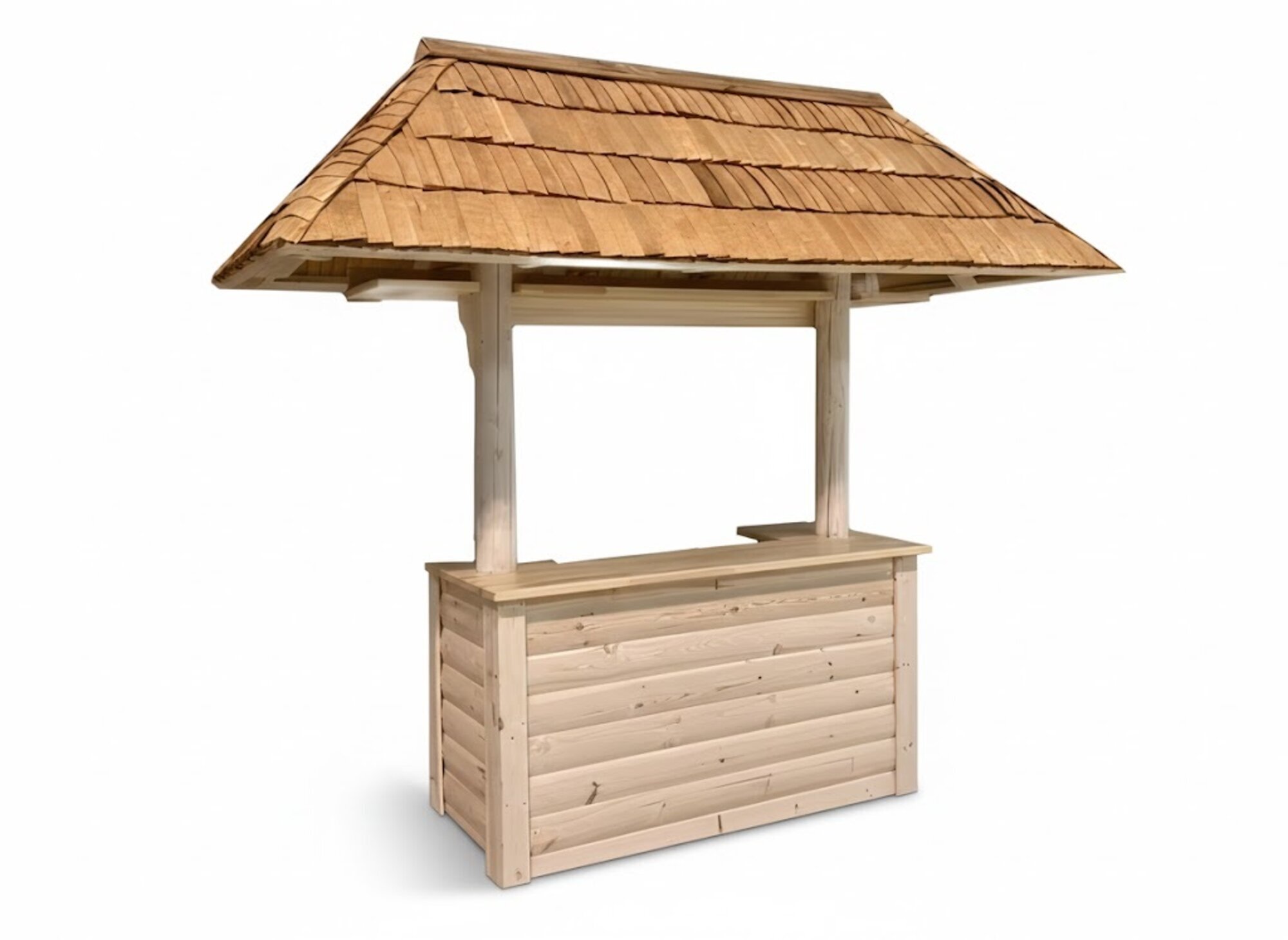 Bar Theke Hausbar Garten Bartisch Tresen Stehtisch Bartisch mit Dach Sofort