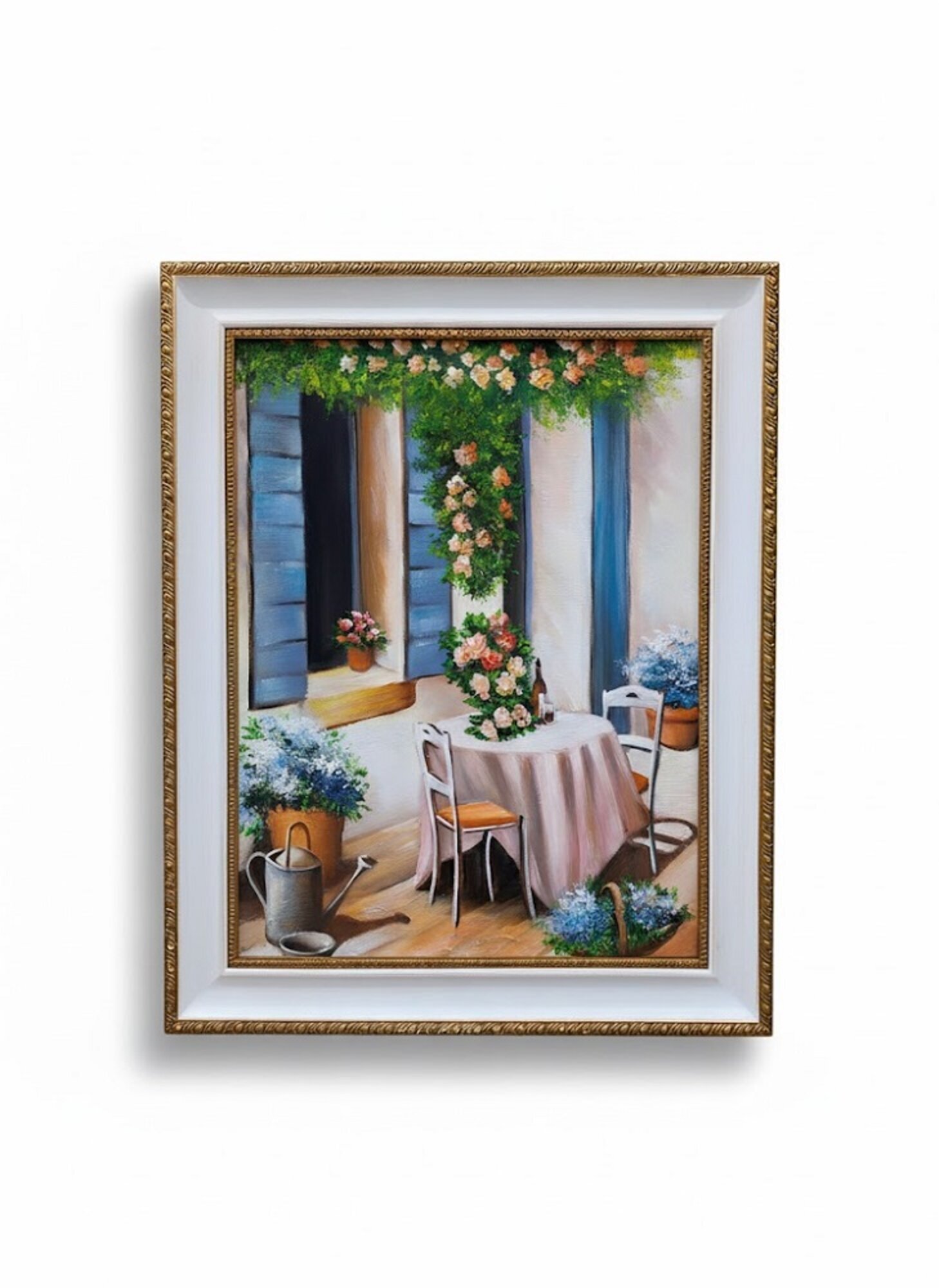 Handgemaltes modernes Ölkunstwerk auf robuster Canvas-Leinwand Sofort