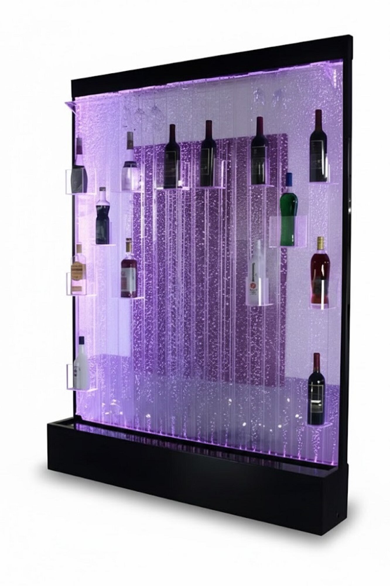 Led Wasser Wand Bar Regal Säule Wassersäulen Theke Regale Designer Sofort