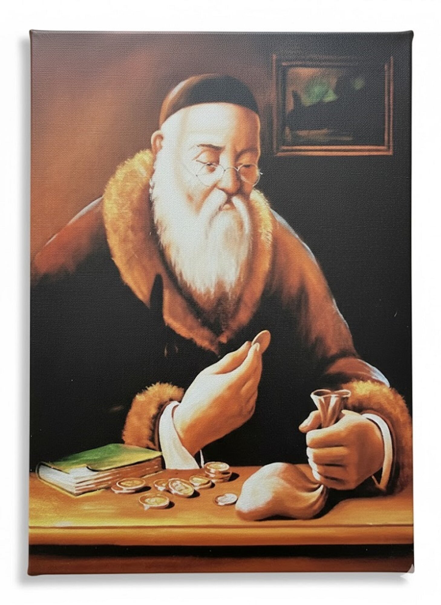 Abstraktes Ölgemälde, handgefertigtes Unikat auf Leinwand Sofort