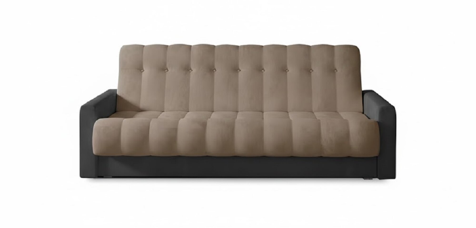 Luxus Sofa Braun Dreisitzer Couch Neu Klassische Polster 3 Sitzer Textil Sofort