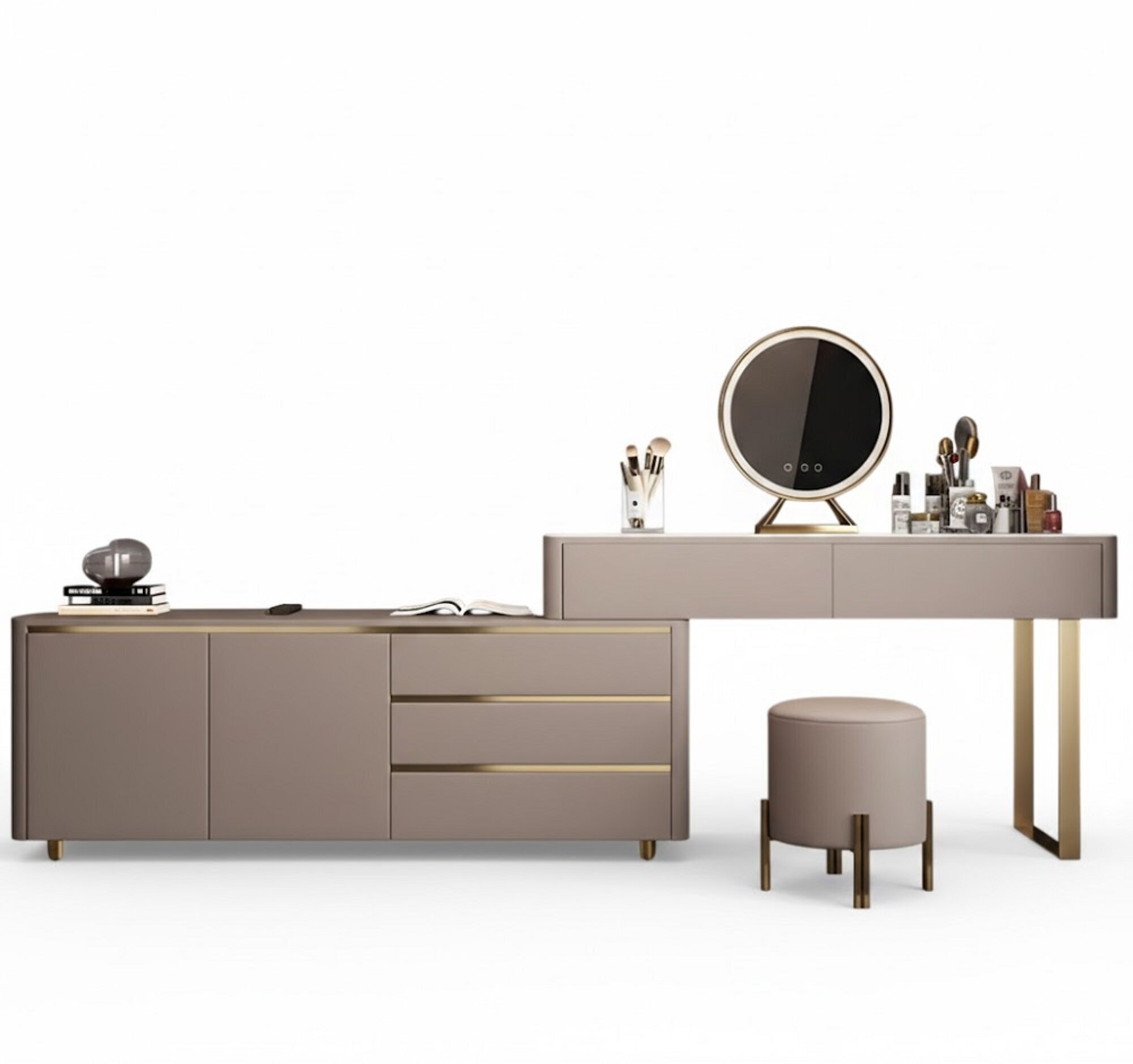 Schminktisch mit RTV Schubladen Frisiertisch Luxus Konsole Schlafzimmer Sofort