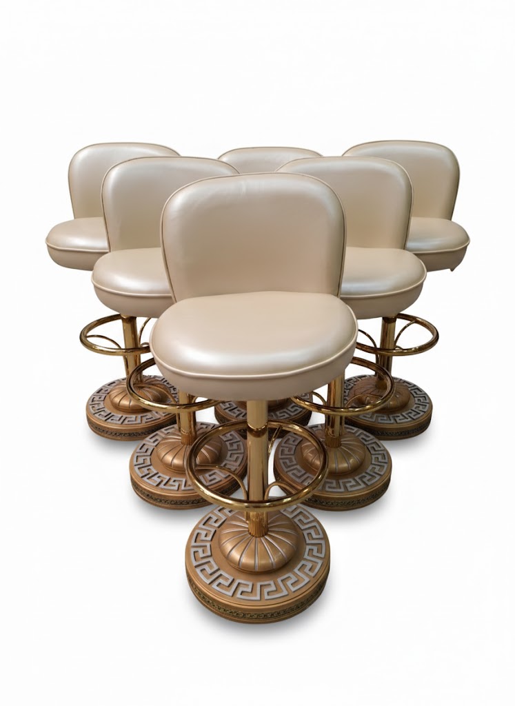 Design Komplett Stuhl 6x Set Barhocker Hocker Garnitur Stühle Lieferbar Sofort