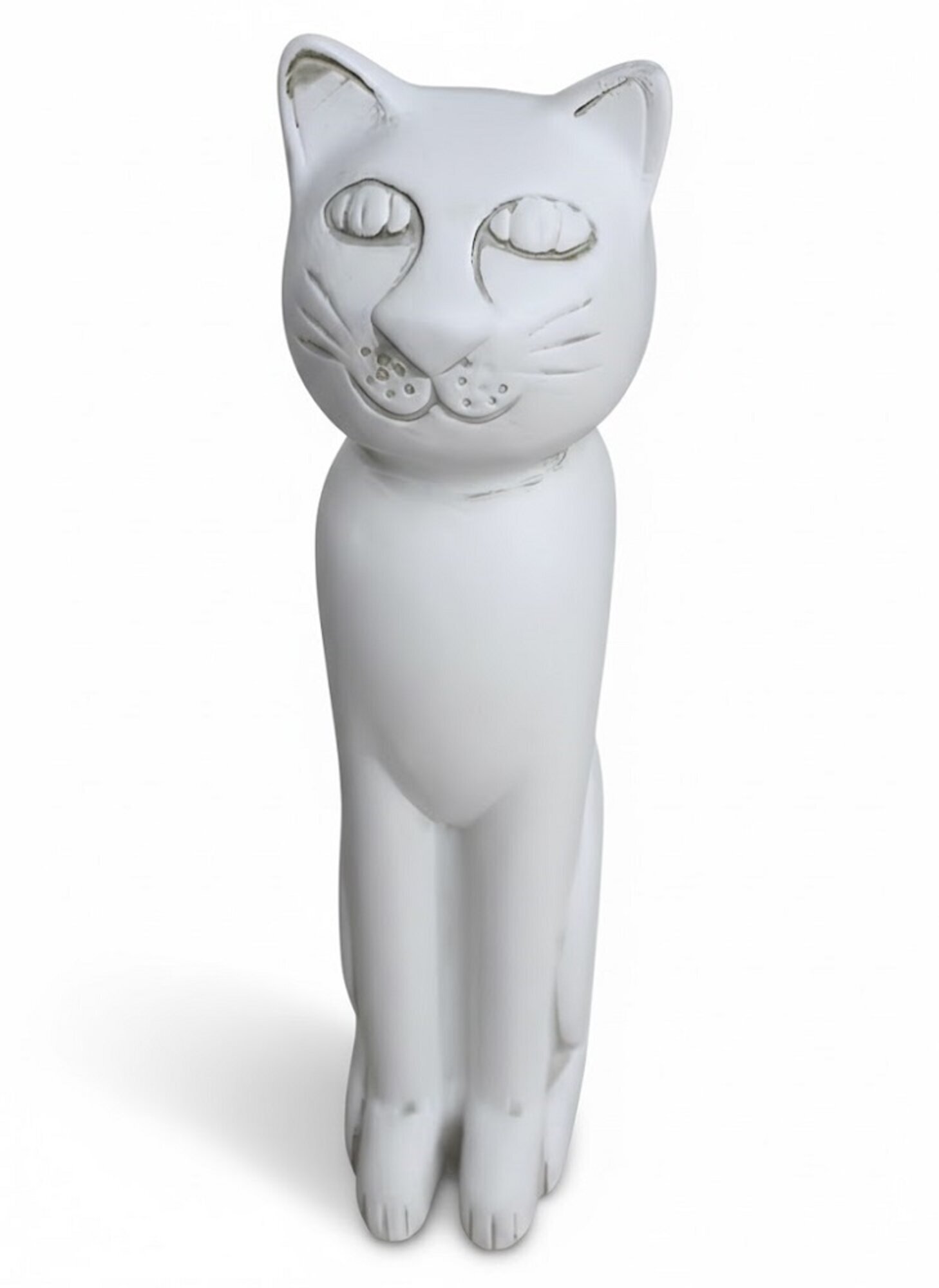 41cm XXL Design Katze Dekoration Figur Skulptur Acryl Deko Statue Figuren Sofort