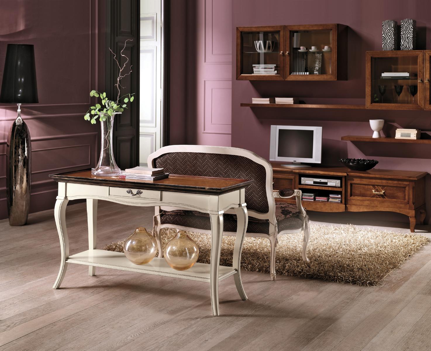 Konsolen Nachttisch Beistelltisch Modern Design Möbel Holz Weiß Neu