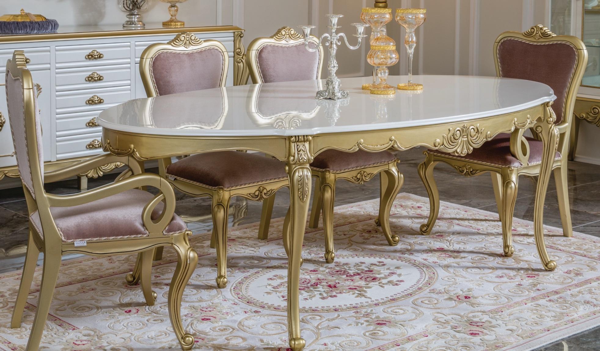 Esstisch Luxus Tisch Luxus Holztisch Italien Esszimmer Tische Klassische