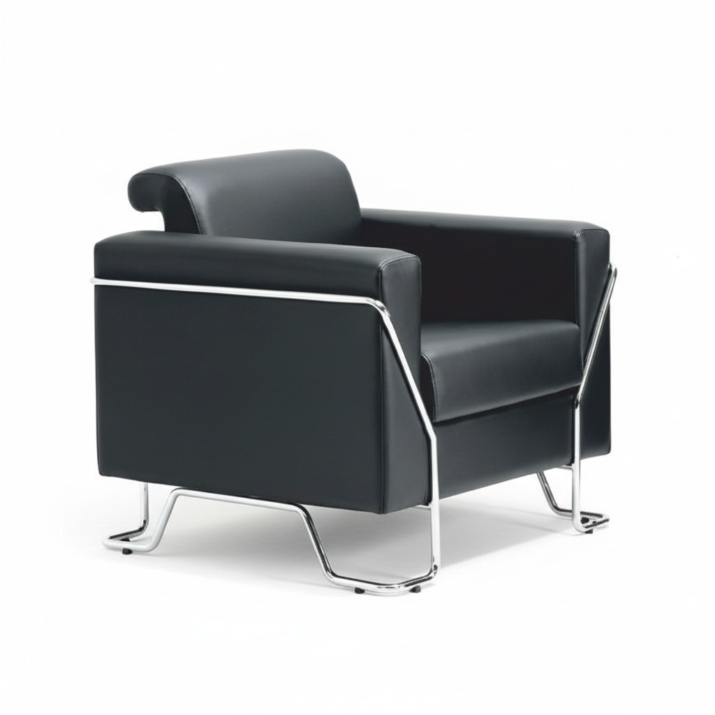 1 Sitzer Couchen Polster Sessel Couch Polster Designer Textil Büromöbel Sitz