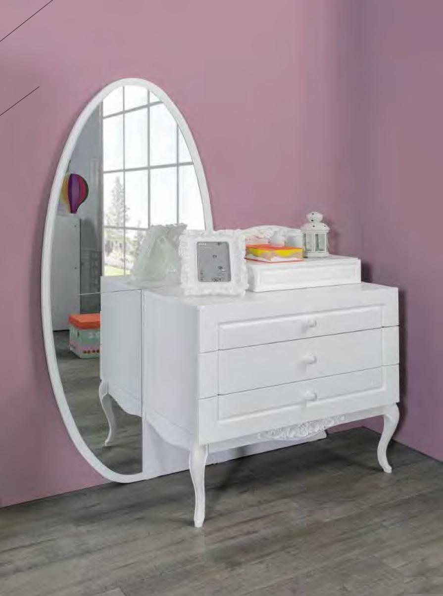 Moderne Kommode Holz Schlafzimmer Jugend Kinder Zimmer Weiß Möbel Design Neu