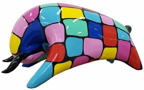 Moderne Dekoration Haus Garten Deko Figur Statue Skulptur Abstrakt 50 cm
