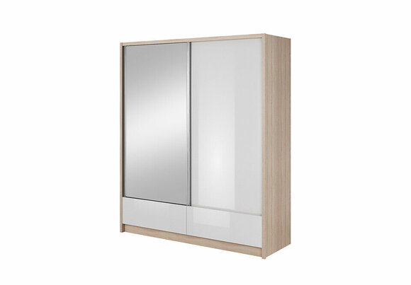 Garderobe Aufbewahrung 180cm Regal Schrank Archiv Schiebetüren Schiebetüren Büro