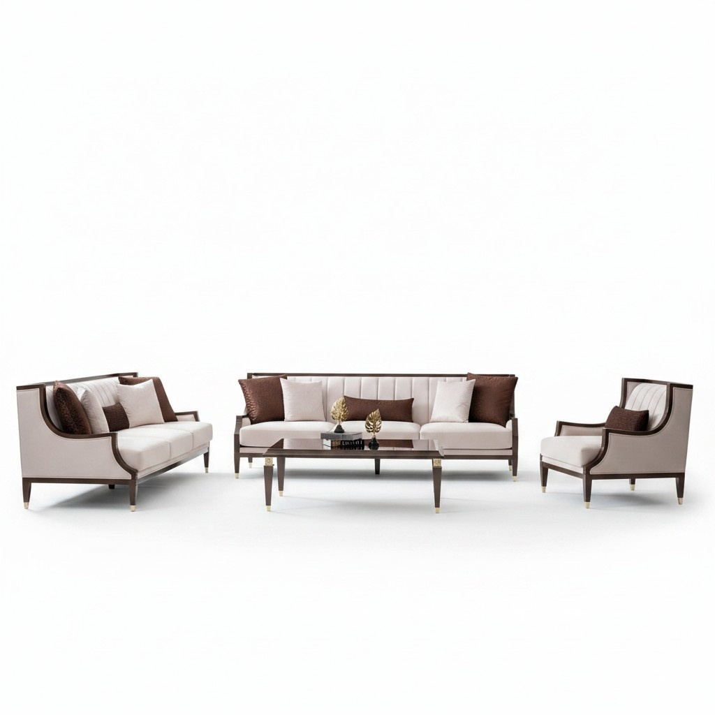 3-Sitzer & Couchtisch – gemütliches Set fürs Wohnzimmer