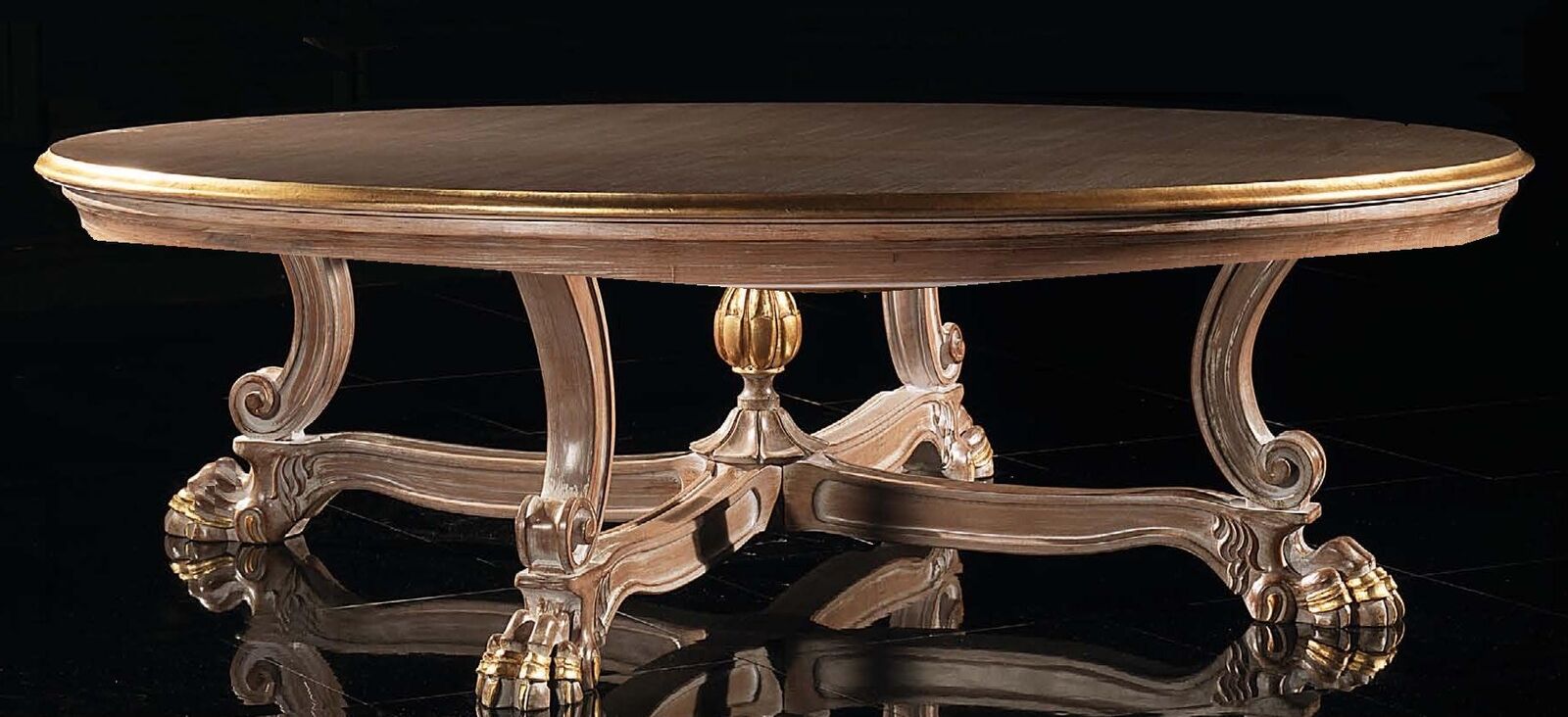 Holz Tisch Esszimmer Tische Wohnzimmer Italienische Möbel Esstisch Klassisch Neu