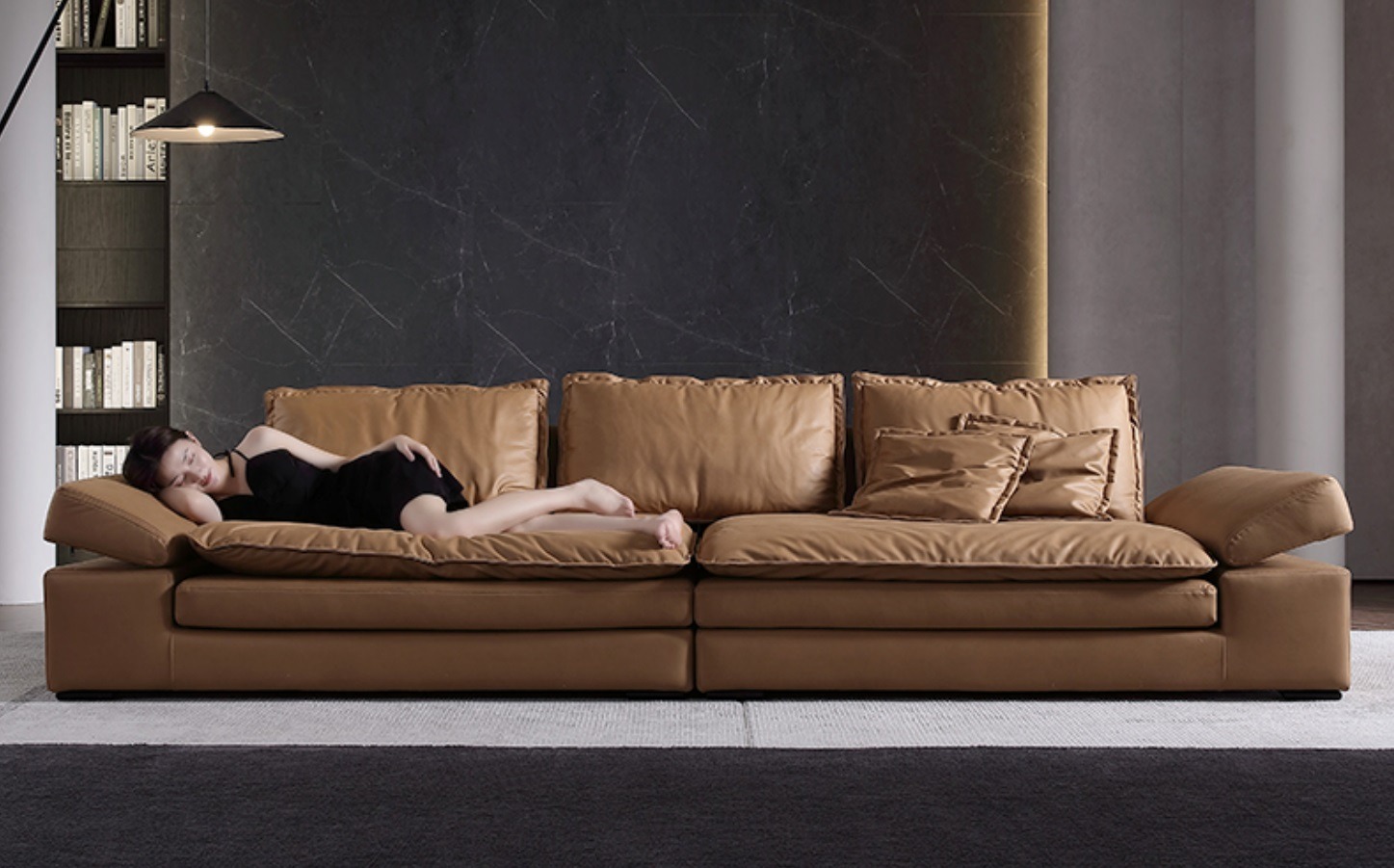 Sofas 4 Sitzer Textil Big Xxl Wohnzimmer Leder Neu Sofa Couch Möbel