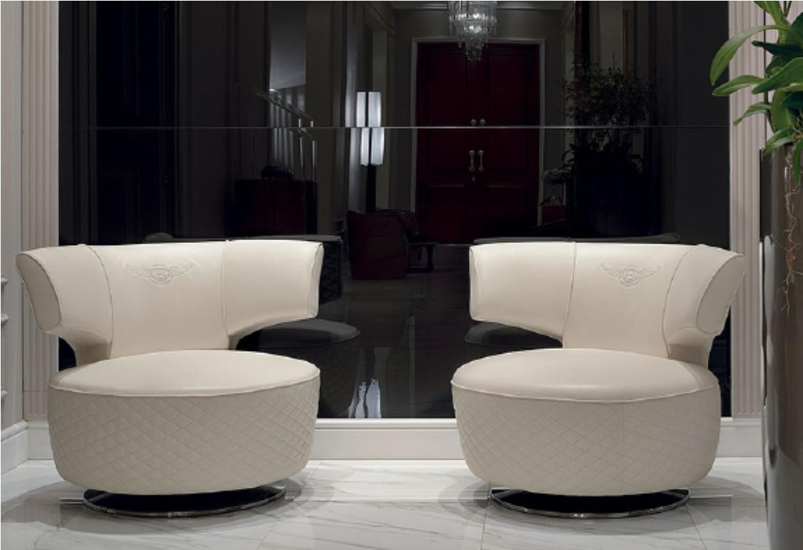 Sessel Design Couch Sofa Sitzer Leder Lounge Club Polster Luxus Ohren