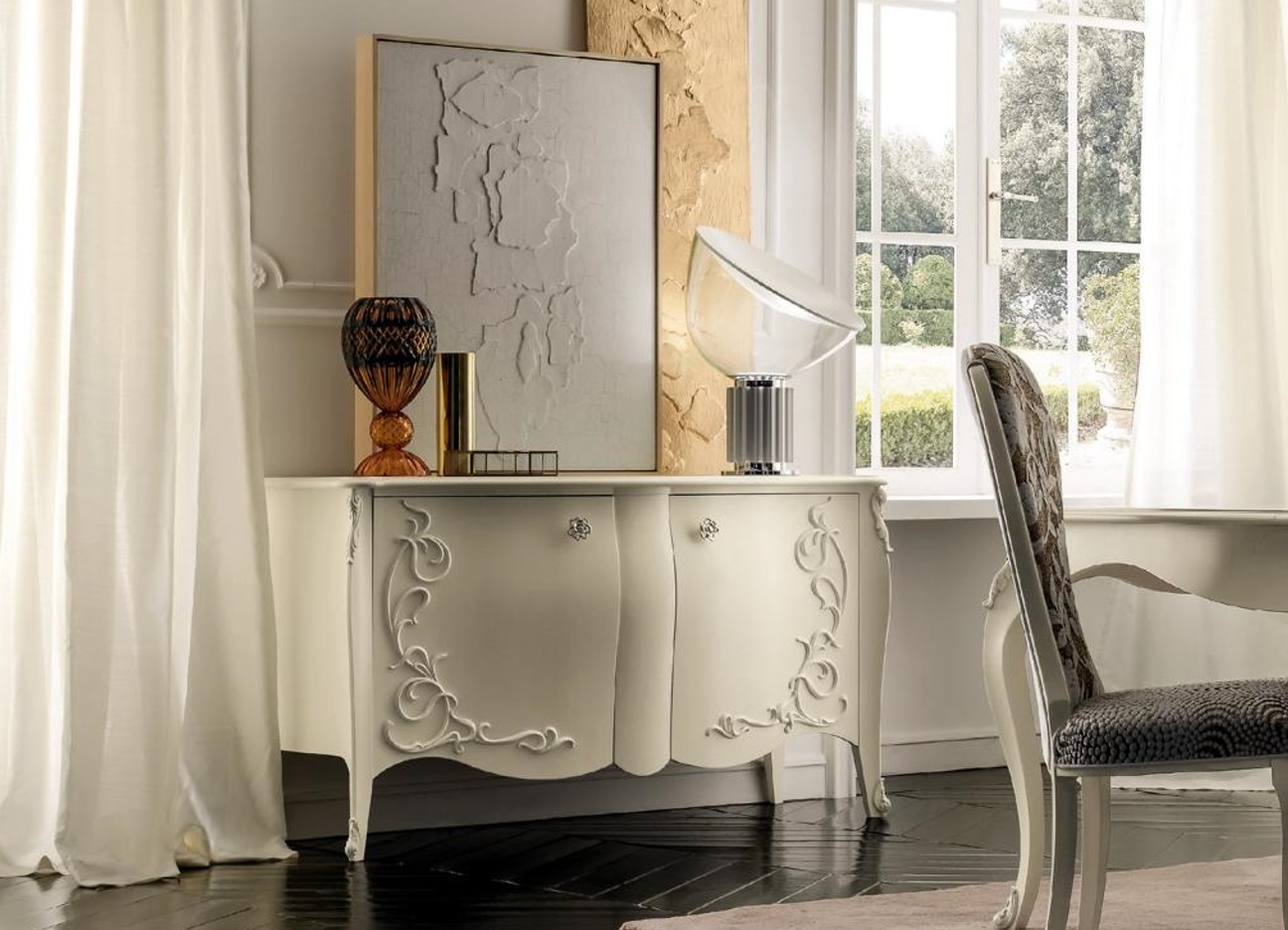 Kommoden Wohnzimmer Kommode Schubladen Holz Sideboard
