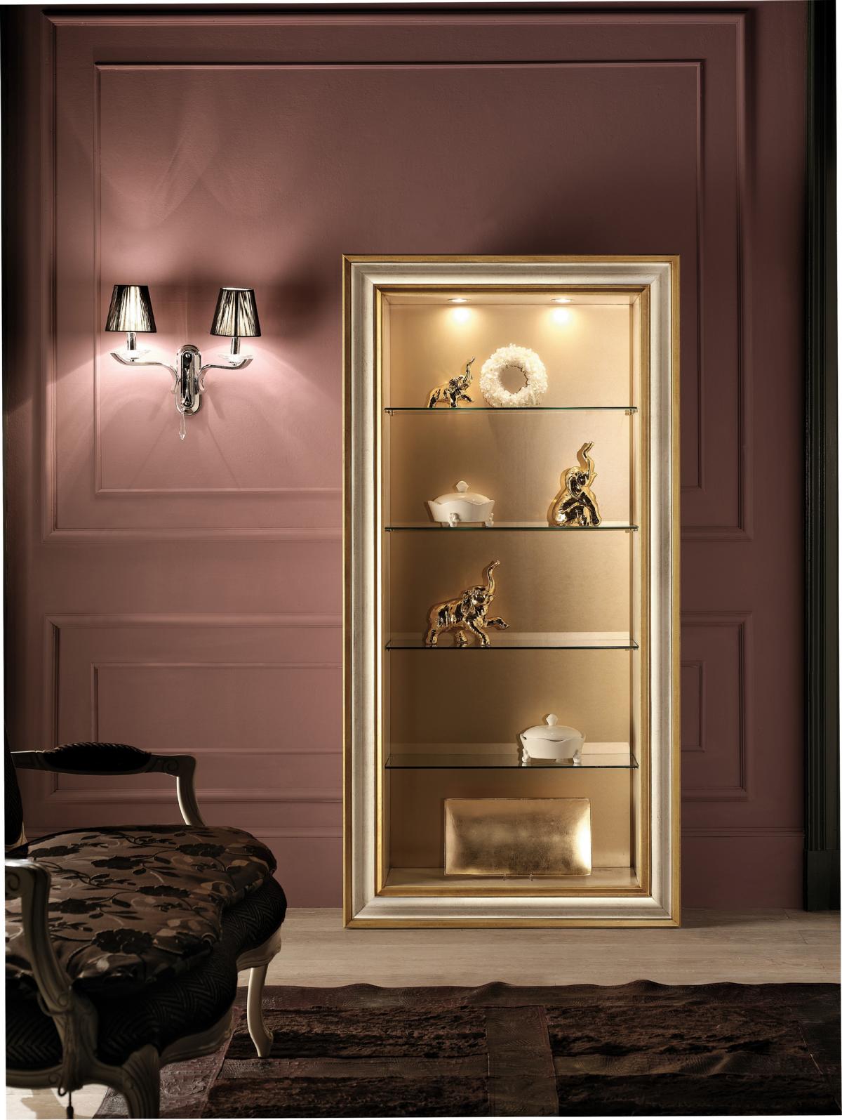 Vitrine Glas Schrank Vitrinen Wohnzimmer Schau Schränke Italienische Möbel