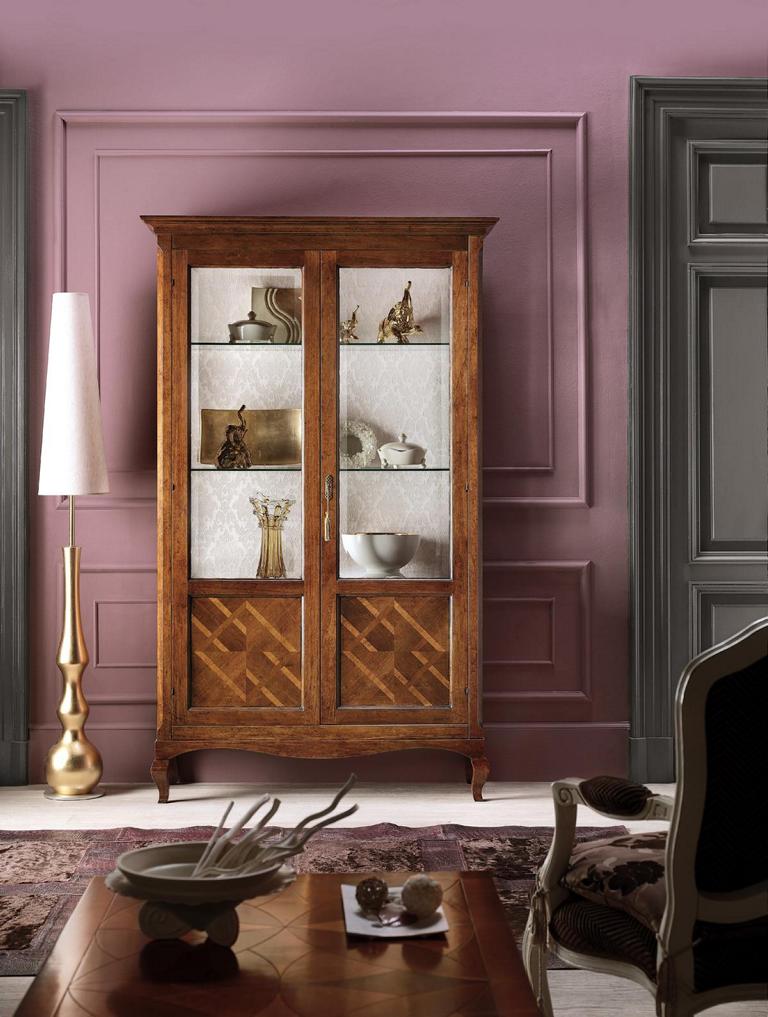 Wohnzimmer Vitrine Glasschrank Esszimmer Dienerschränke Holzschränke