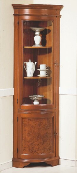 Vitrine Holzschränke Glasvitrine Vitrine Schrank Eckvitrine Italienische Möbel