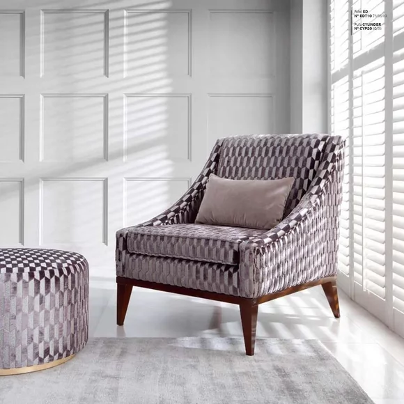 Sessel Ohrensessel Clubsessel Cocktailsessel Luxus Sitzer Sitz Wohnzimmer Neu