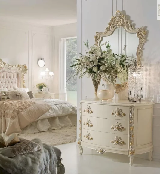 Kommode Schränke Luxus Kommoden Schrank Holz Barock Möbel Schlafzimmer