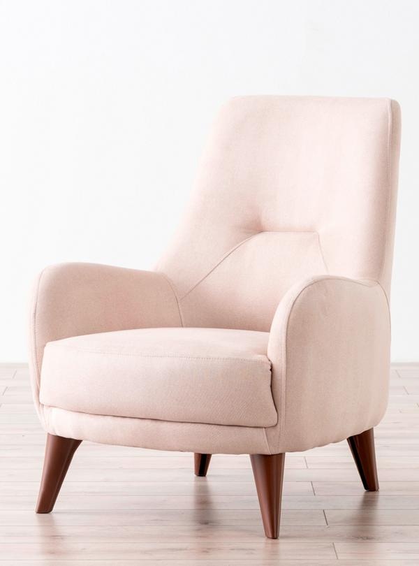 Eleganter Sessel Weicher Stoffbezug für stilvollen Komfort im Wohnbereich