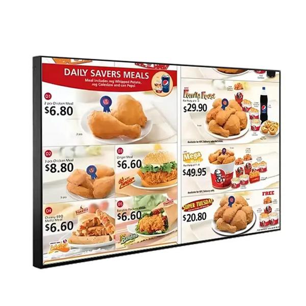 Interaktives Digitales Menü Einfach, schnell und benutzerfreundlich für Kunden