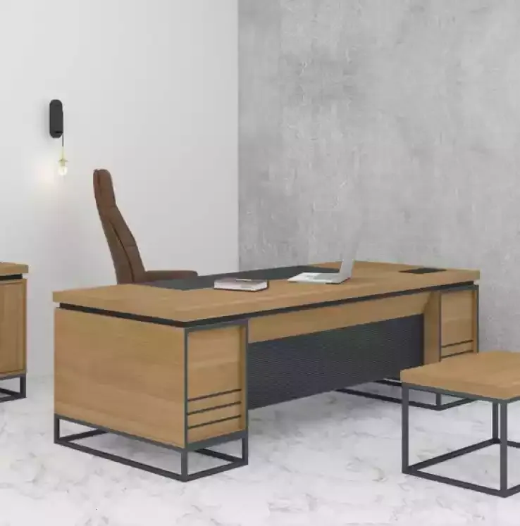 Arbeitszimmer Holztisch Chefscheibtisch Computertisch Officemöbel