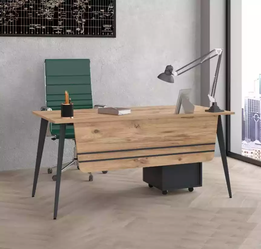 Arbeitszimmer Schreibtisch Büro Computertisch Tisch Computermöbel