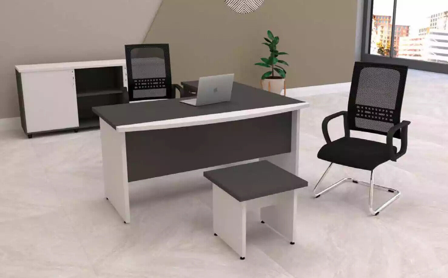 Moderner Tisch Set Büromöbel Moderne Arbeitszimmer Tische Holzmöbel