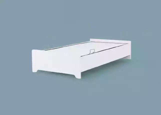Jugend weiß Kinderbett Kinderdesign modernes Bett Kinderzimmer