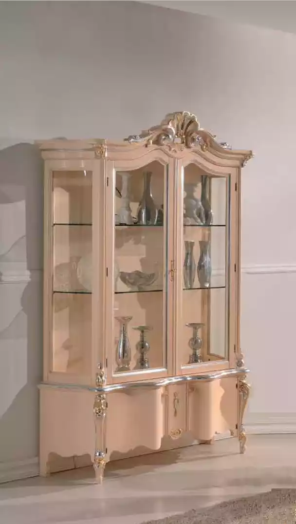 Luxus Holzschrank Design Sideboard Schränke beige Italienische Möbel