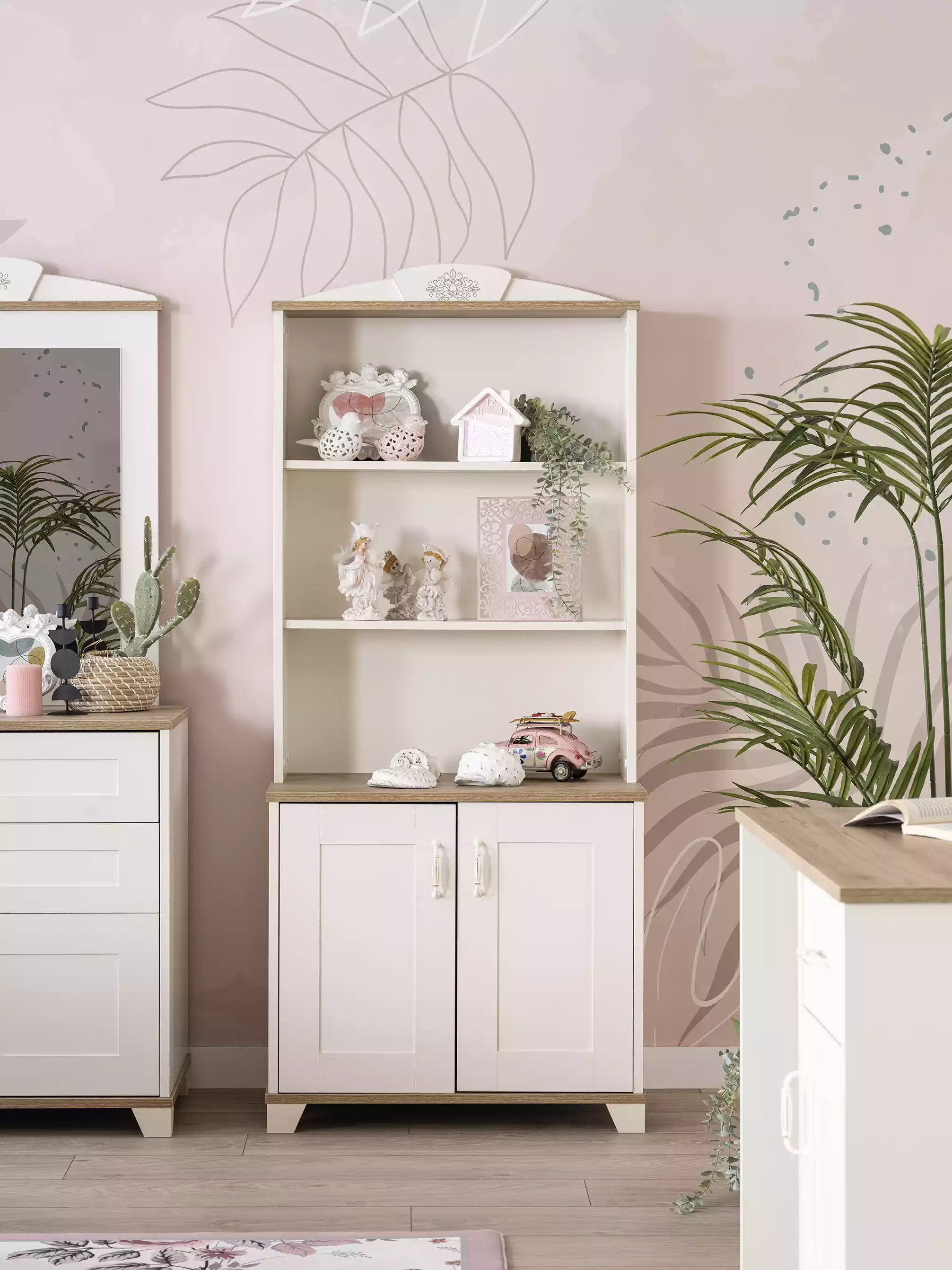 Bücherschrank Bücherregal Standregal Kinderregal Regal Holz Weiß