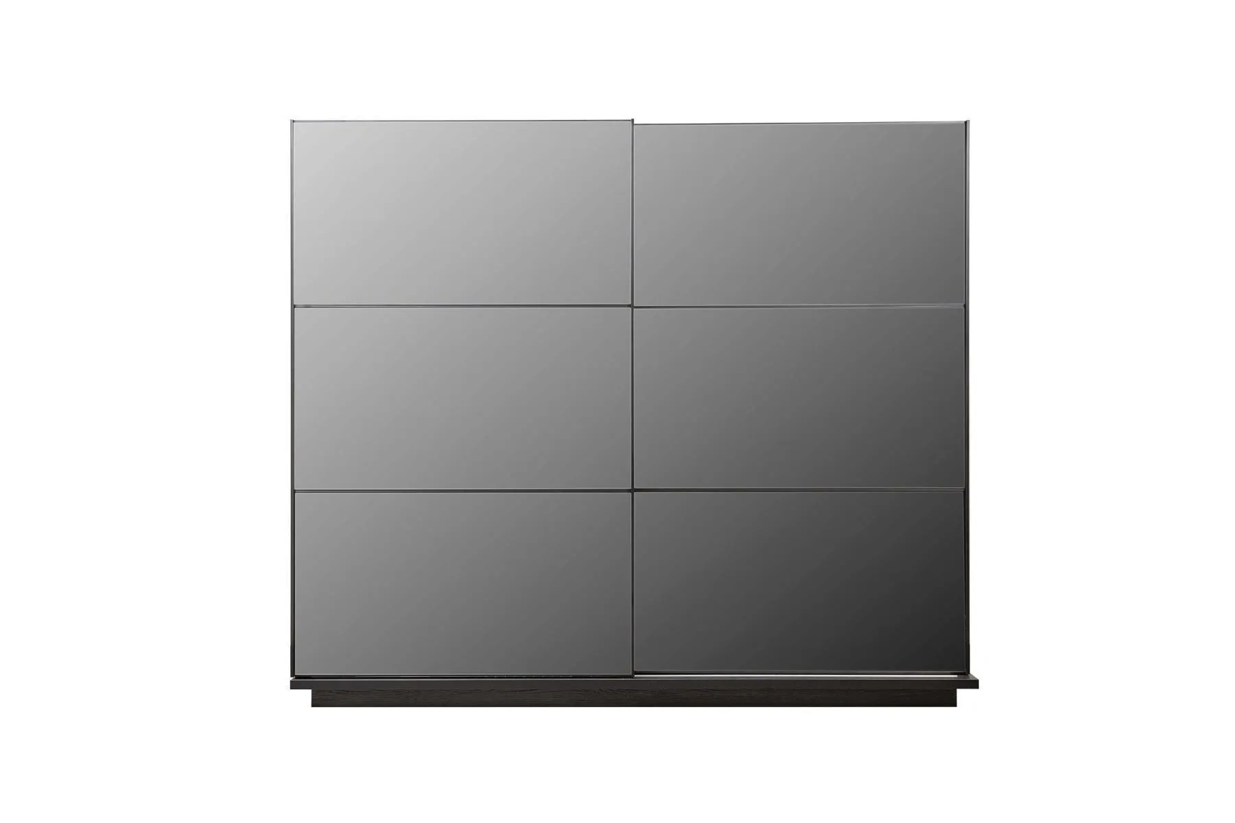 Schwarzer Kleiderschrank Schlafzimmer Moderner Holz Garderobenschrank