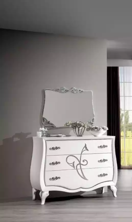 Sideboard Kommode Designer Luxus Schränke Holz Weiß Kommoden Modern Neu