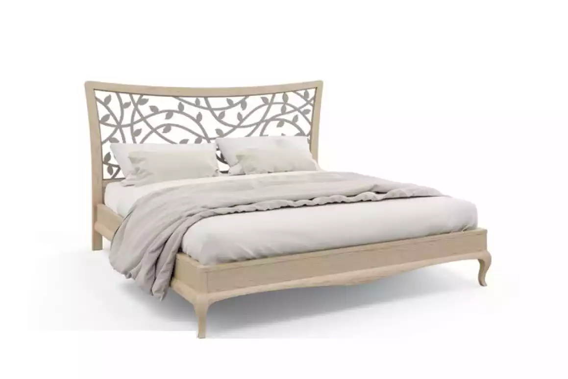 Bett Doppelbetten Modern Bettgestell Luxus Design Bettrahmen Holz Neu