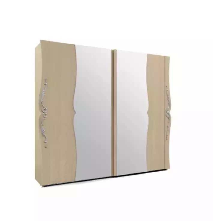 Echtholz Kleiderschrank Holzschrank Schrank Schlafzimmer Möbel Italien