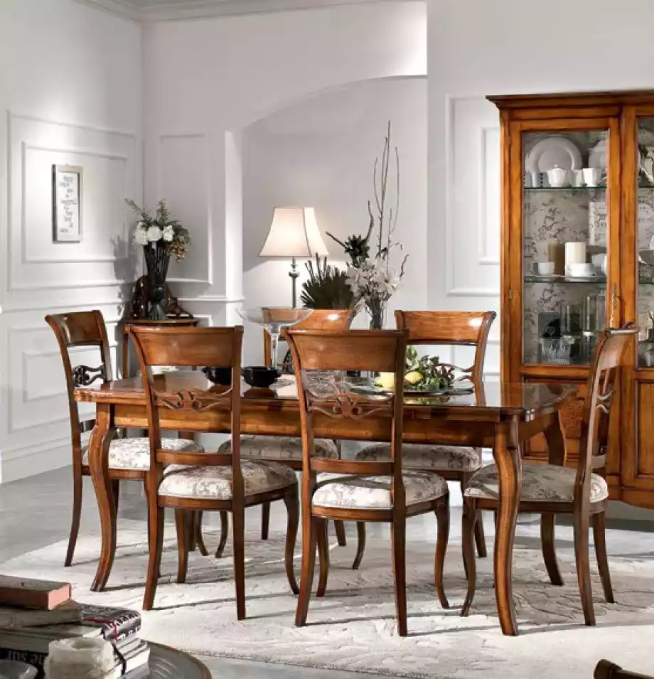 Esstisch 6x Stühle Esszimmer Set Essgruppe Tisch 7tlg Garnitur Neu