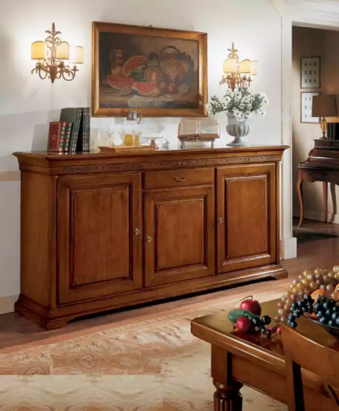 Design Möbel Sideboard Klassische Einrichtung Wohnzimmer Schrank Neu
