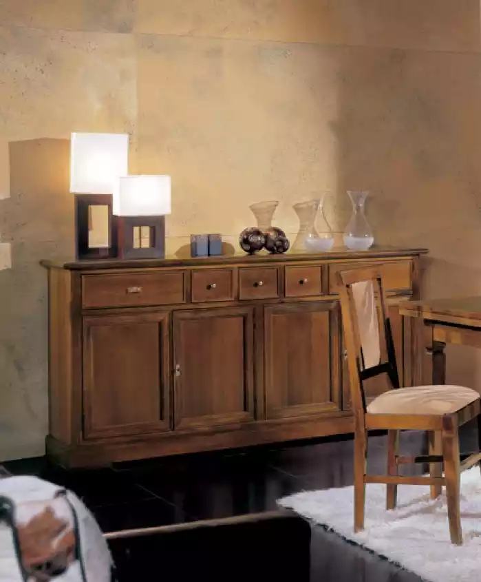 Kommode Anrichte Schrank Sideboard Kommoden Stil Holz Luxus Möbel Neu