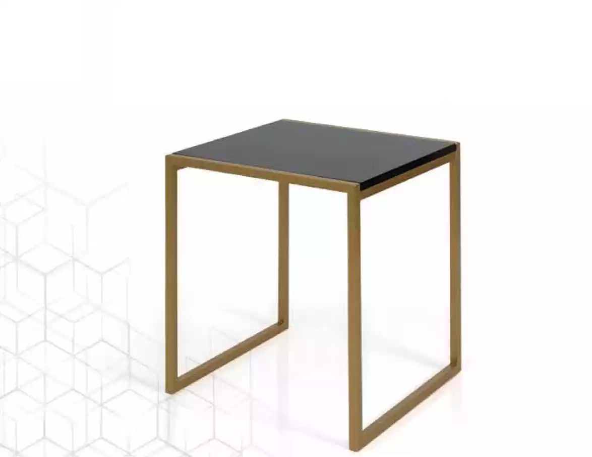 Wohnzimmer Beistelltisch Möbel Stil Modern Material Edelstahl Design