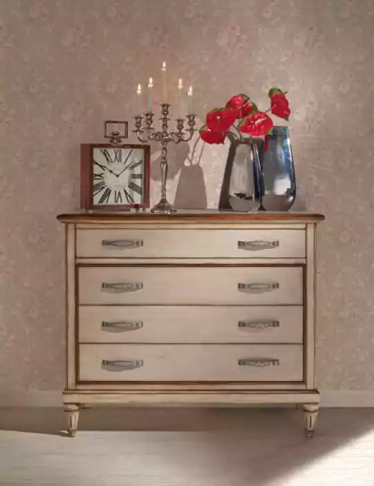 Modern Holz Kommode Schlafzimmer Luxus Möbel Designer Neu