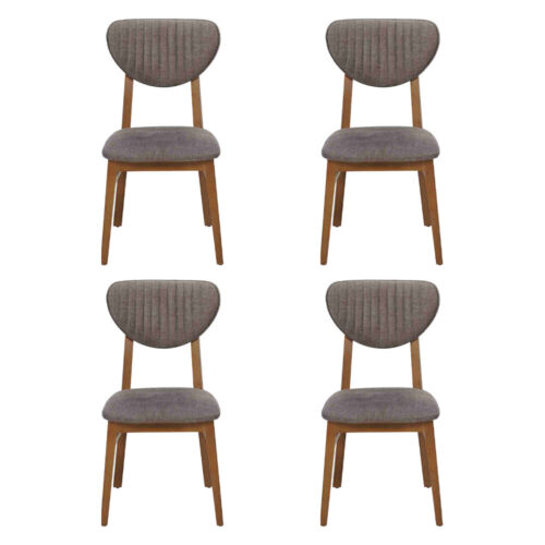 Design Stuhl Sessel Set Esszimmer Garnitur Polster 4x Stühle Design