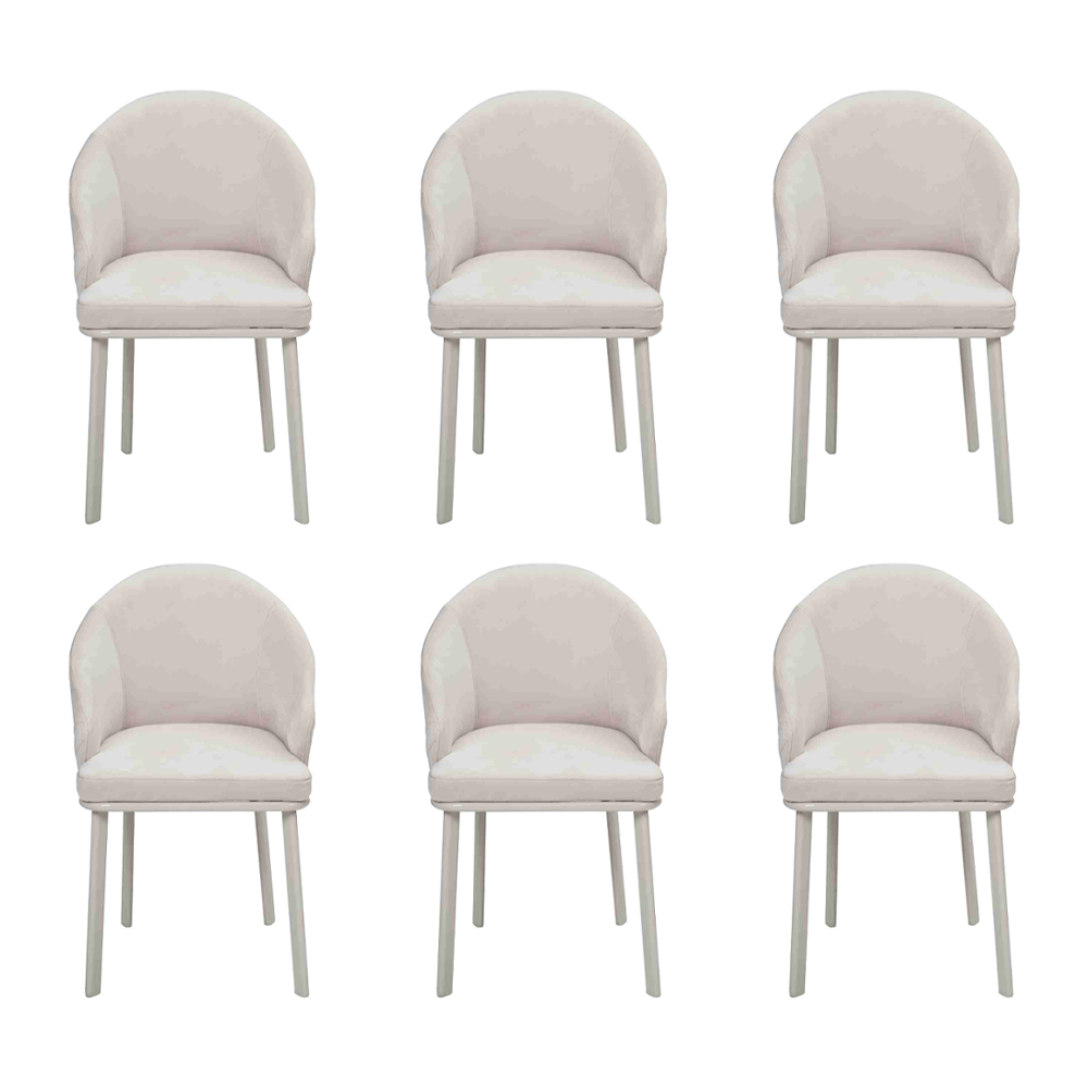Esszimmerstuhl Weiß 6x Stühle Esszimmer Modern Stuhle Holz Design neu